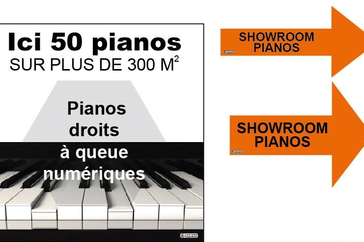 Nouveau SHOWROOM Pianos