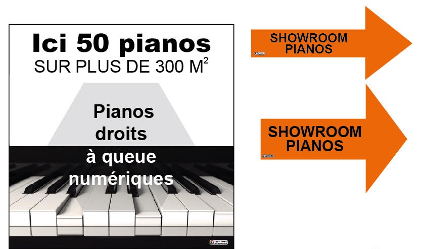 Nouveau SHOWROOM Pianos