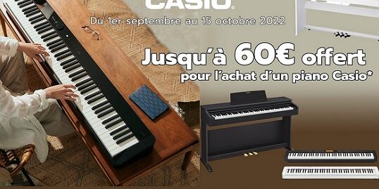 PROMO RENTREE CASIO