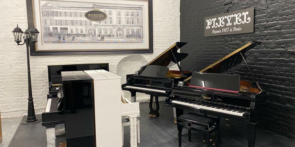 Decouvrez notre nouvel espace pianos PLEYEL
