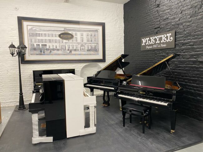 Decouvrez notre nouvel espace pianos PLEYEL