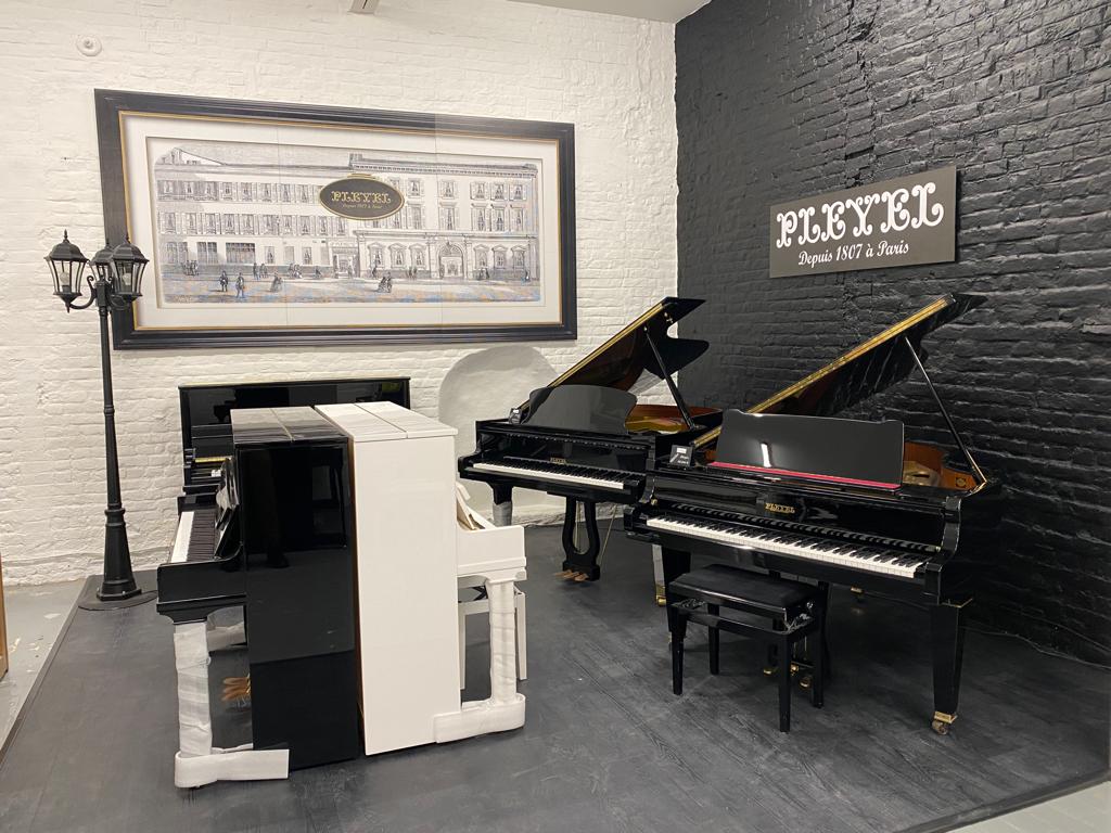 Découvrez notre nouvel espace pianos Pleyel !