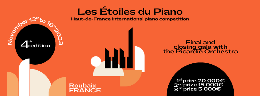CONCOURS   » LES ETOILES DU PIANO  » du 12 au 18 novembre 2023