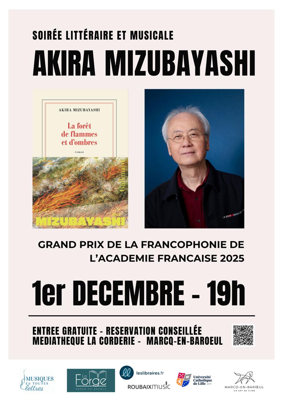 AKIRA MIZUBAYASHI  Soirée exceptionnelle 1er décembre  19h