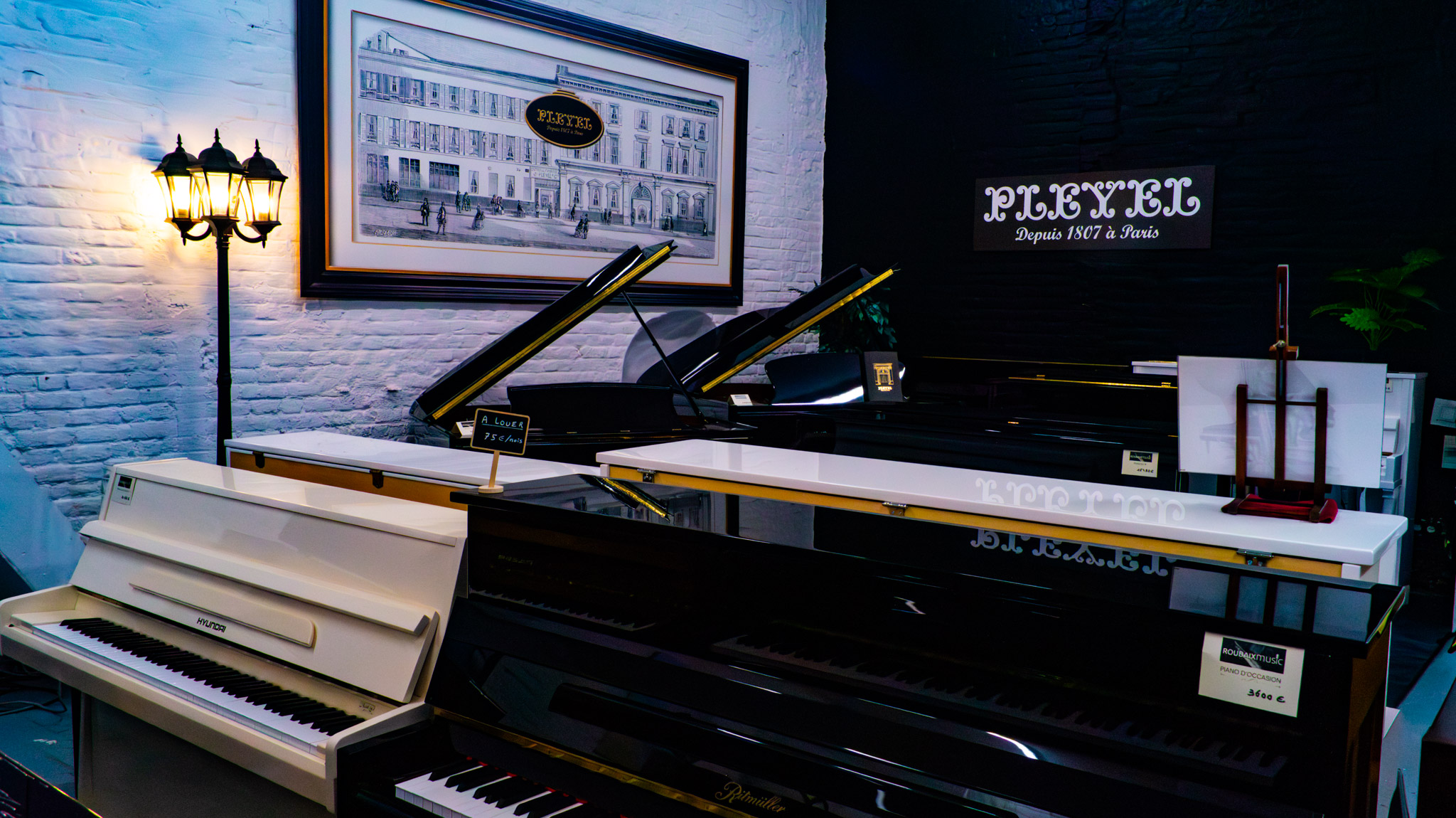 DES PIANOS D'EXCEPTION POUR LES PLUS GRANDES SCÈNES